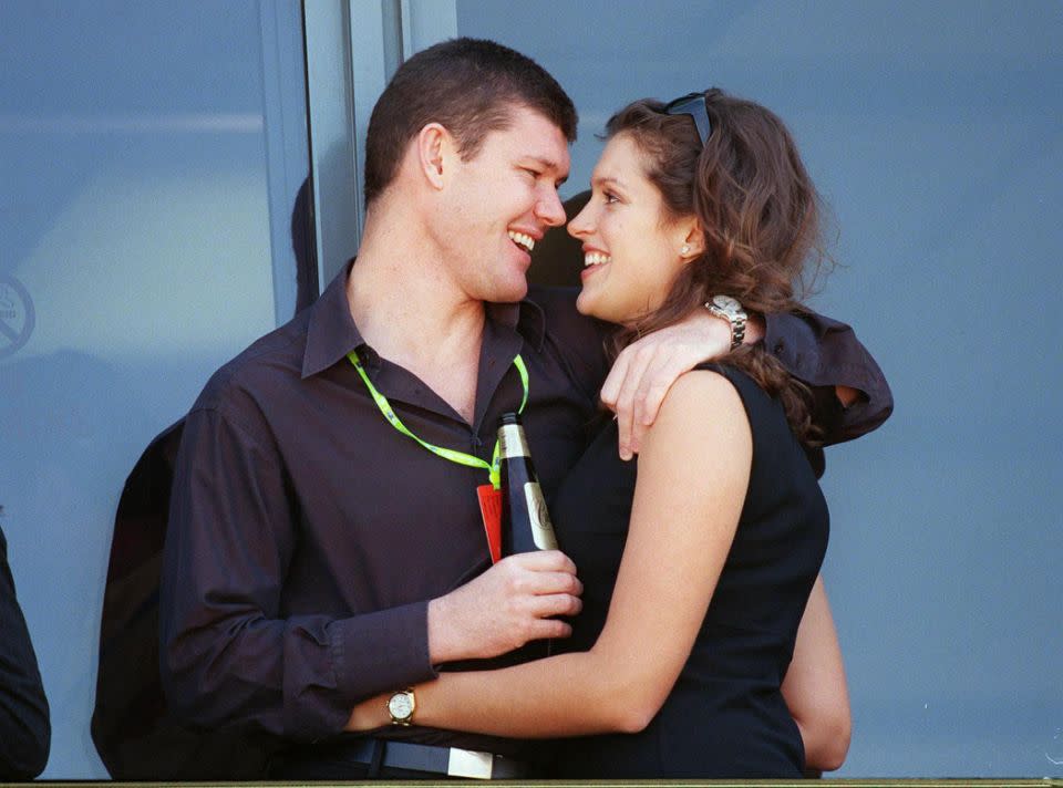 Tziporah and James Packer dated in the mid '90s. When they broke up, she famously threw $500k worth of jewels he'd given her into the ocean. Photo: Getty