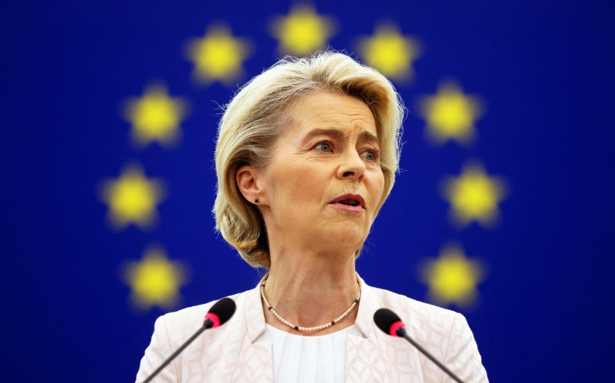 Ursula von der Leyen, the European Commission president