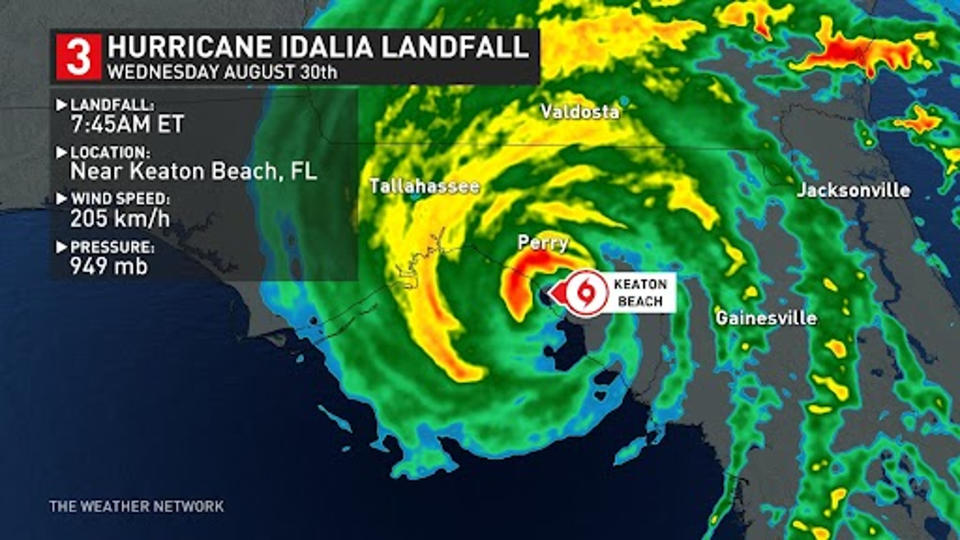 Idalia Landfall