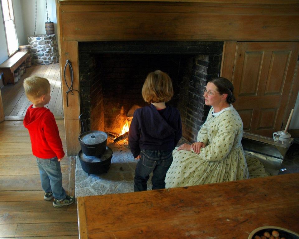 Guests to the Wade House will learn about the fall harvest.