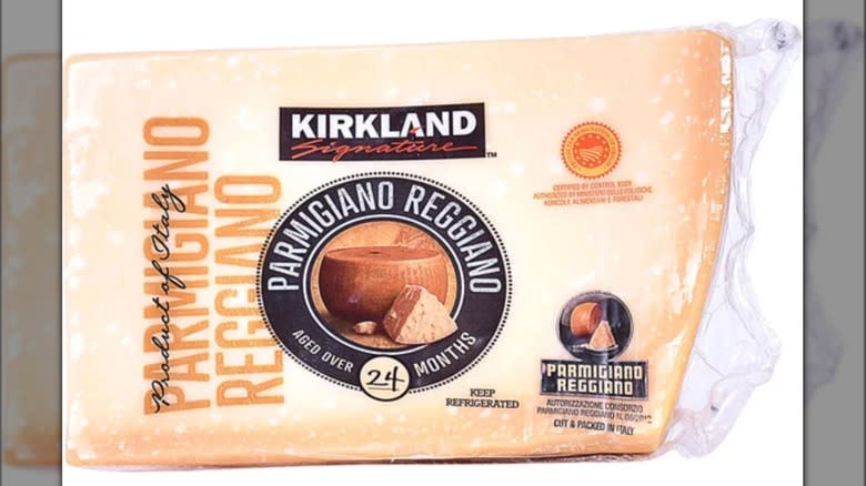 Kirkland Signature parmigiano reggiano cheese