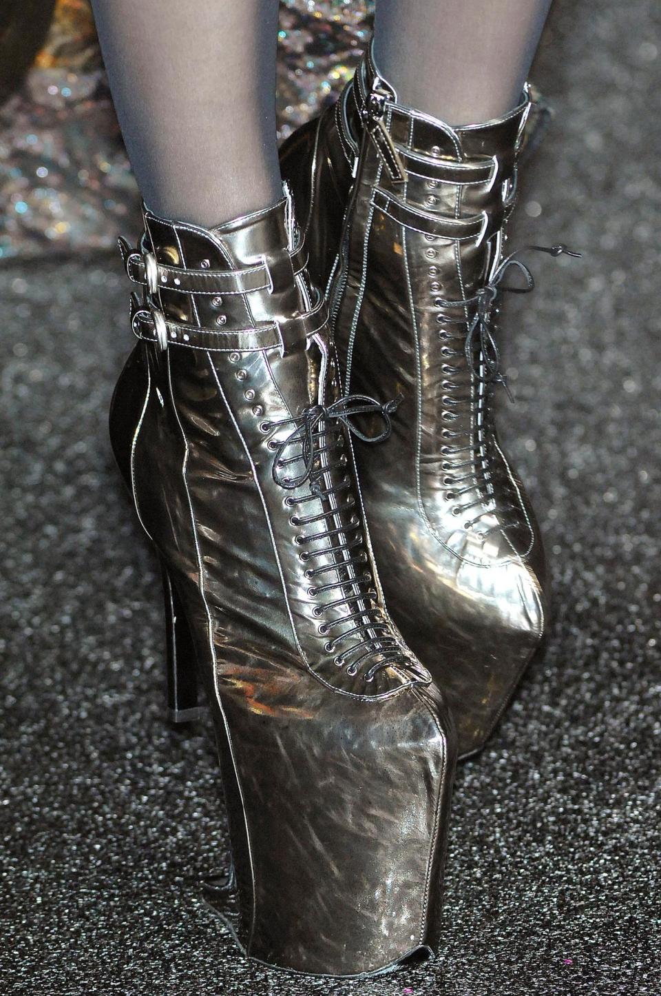 Nina Ricci Platform Lace-up Bootie, F/W 2009