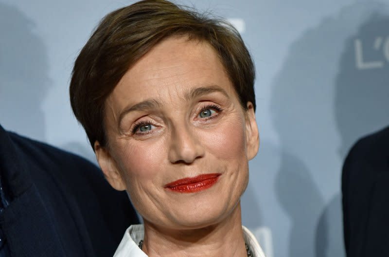 Kristin Scott Thomas attends the Toronto International Film Festival photocall for "Darkest Hour" in 2017. File Photo by Christine Chew/UPI