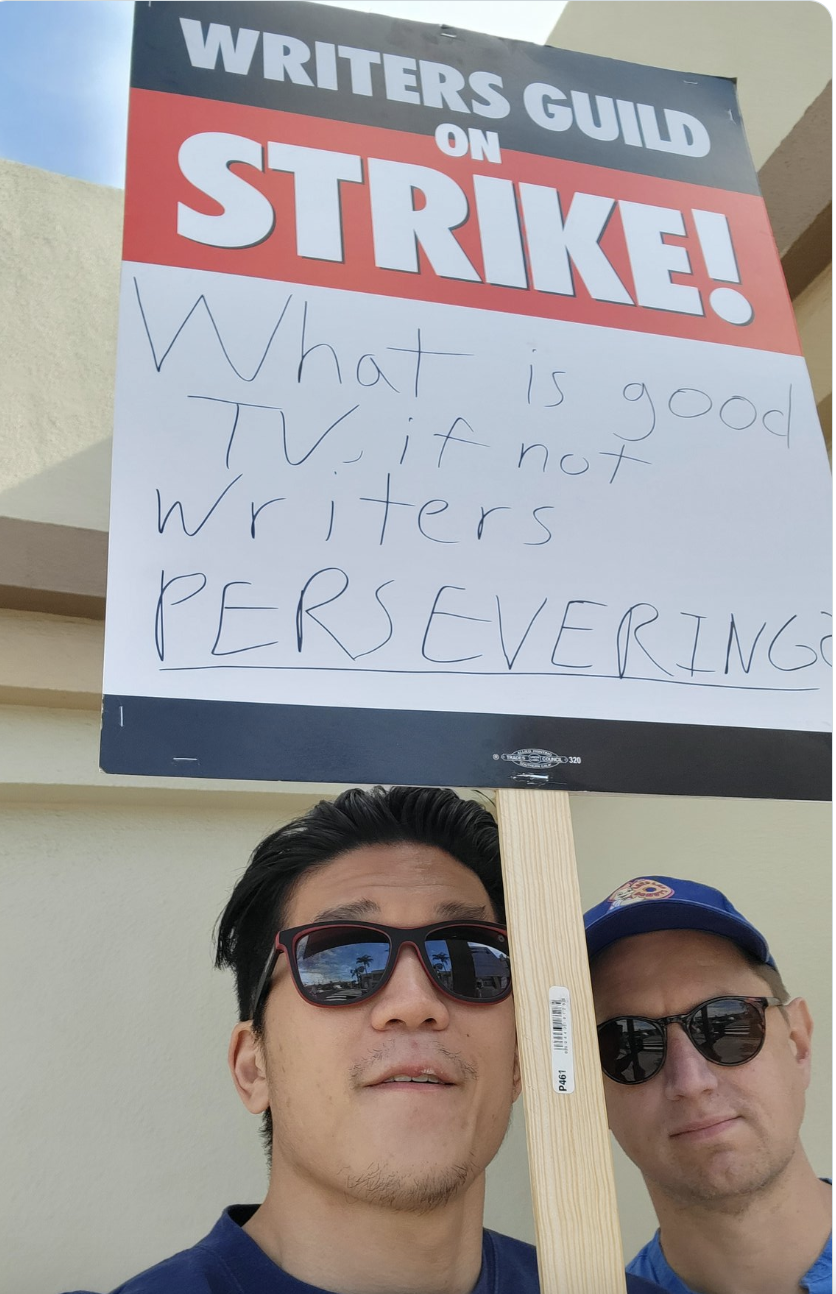 "What is good TV if not writers persevering?"