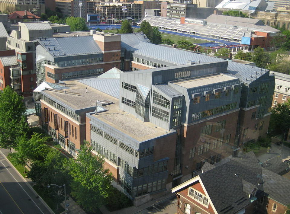 University of Toronto: Rotman ranked 65th on the list. (SimonP/Wikimedia Commons)