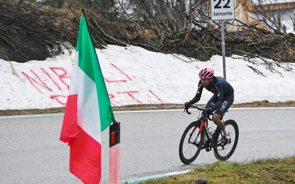 Egan Bernal - Giro d'Italia 2021, stage 17 – live updates - AP