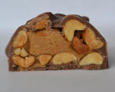 9. Is this...<br> a) Snickers<br> b) Topic<br> c) Cadbury’s Fruit & Nut<br> d) Reese’s NutRageous