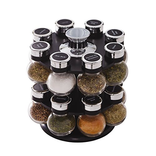 16-Jar Revolving Countertop Spice Rack Organizer (Amazon / Amazon)