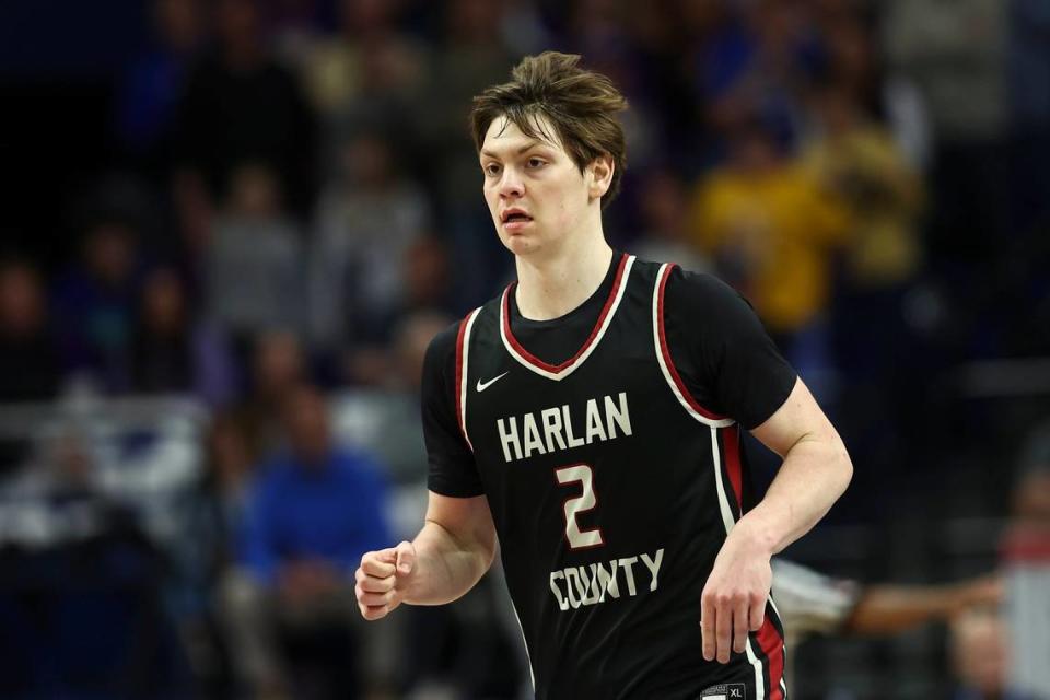 Harlan County’s Trent Noah finished his high school career with 3,707 points, which is unofficially the fifth-most all-time in Kentucky boys basketball history.