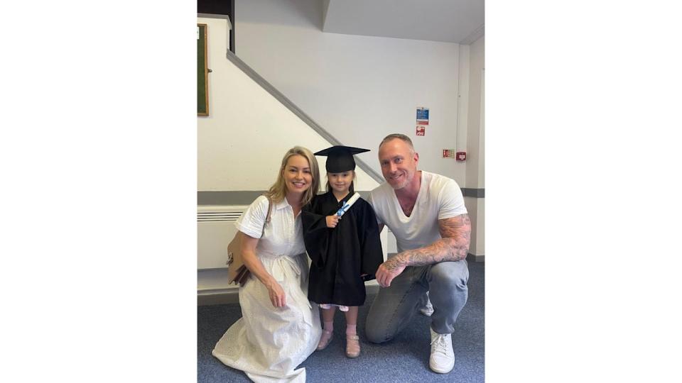 James and Ola Jordan shared adorable photos from Ella's graduation