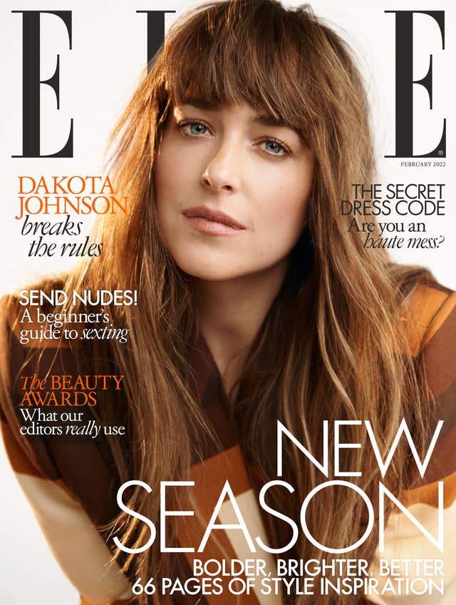 Dakota Johnson in ELLE UK