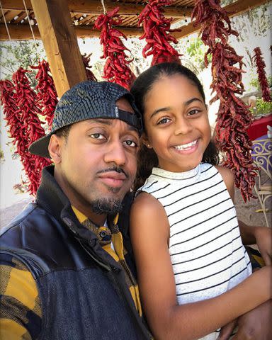 <p>Jaleel White Instagram</p> Jaleel White and his daughter Samaya White