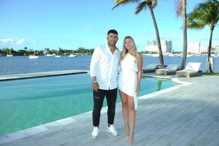 El Kun Agüero y Sofía Calzetti están en pareja hace un tiempo