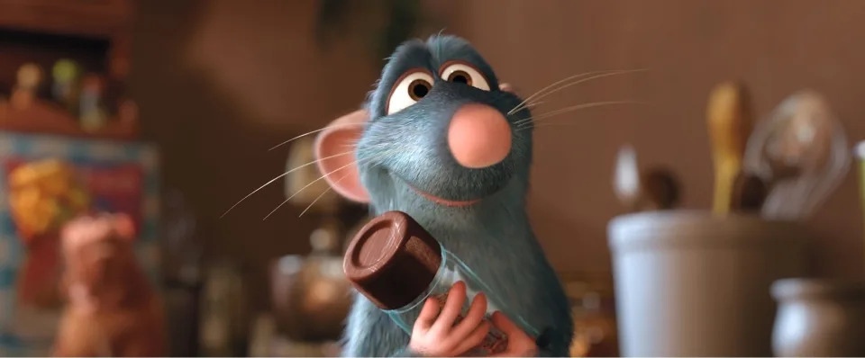 RATATOUILLE, Remy (voice: Patton Oswalt), 2007. ©Walt Disney Co./courtesy Everett Collection