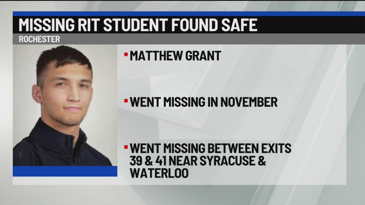 Missing RIT student found safe