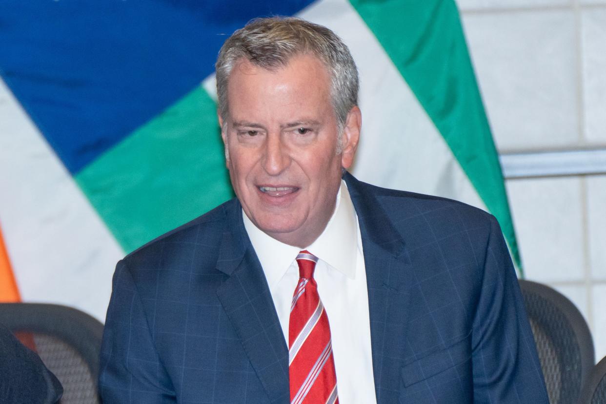 New York City Mayor Bill de Blasio