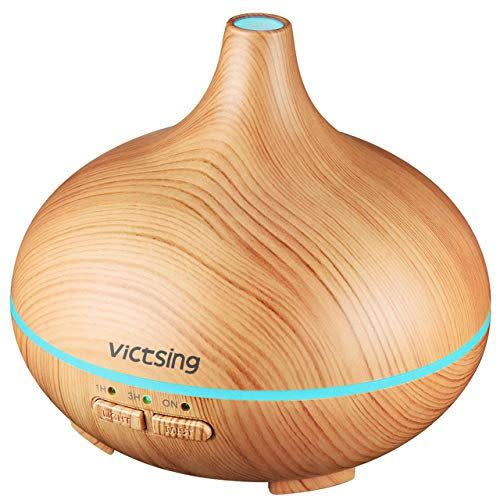 VicTsing Wood Grain Essential Oil Diffuser