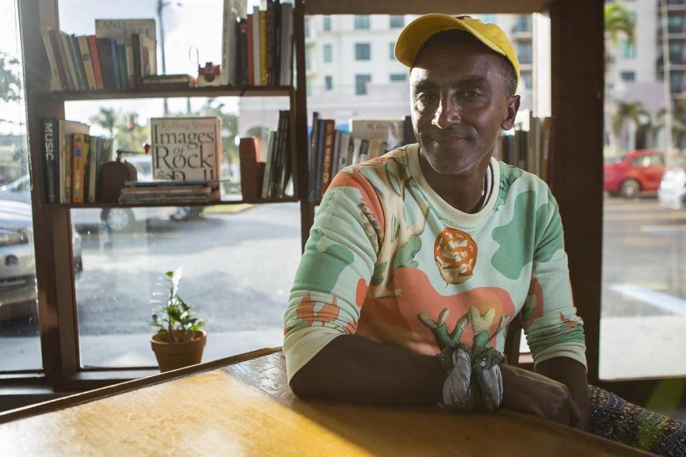 Chef Marcus Samuelsson at Tinta y Cafe in Coral Gables