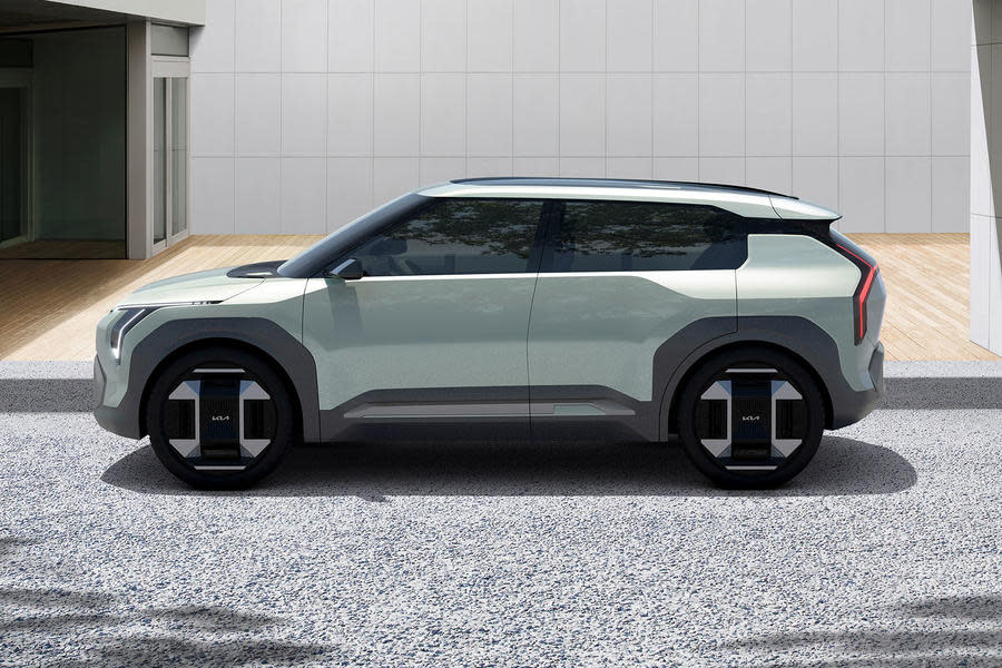 Kia Concept EV3 side