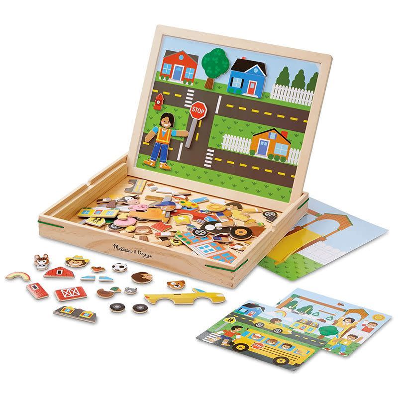 Wooden Magnetic Matching Picture Game