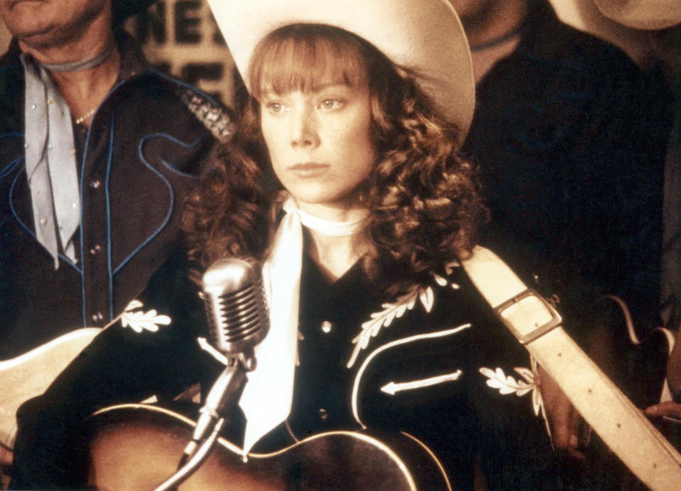 Sissy Spacek as Loretta Lynn in Michael Apted's 1980 biopic, Coal Miner's Daughter. (Universal/Courtesy Everett Collection)