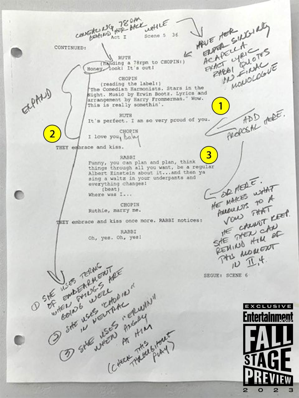 Harmony script pages