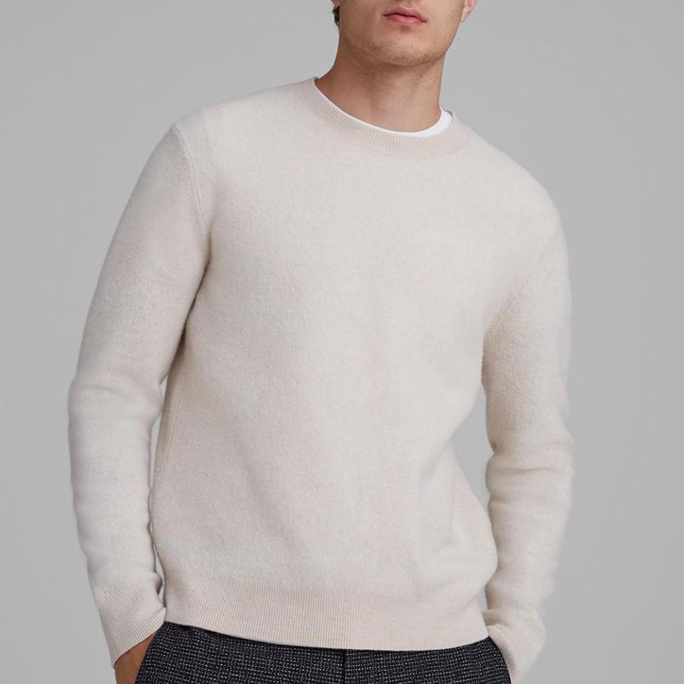 Club Monaco Boiled Wool Sweater