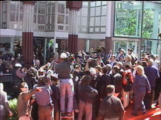  Premiere: The SF premiere gala benefitting the SF Boys & Girls Club!- The media salivated over the red carpet, hoping to snag some film of the shenanigans outside the Galaxy UA Theater.