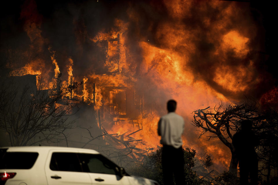 Impactantes imágenes de los incendios en California