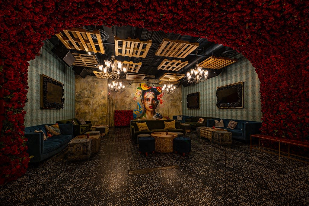 Keep an eye out for hte secret tunnel that leads to a speakeasy at Más Por Favor in Las Vegas’ Chinatown.