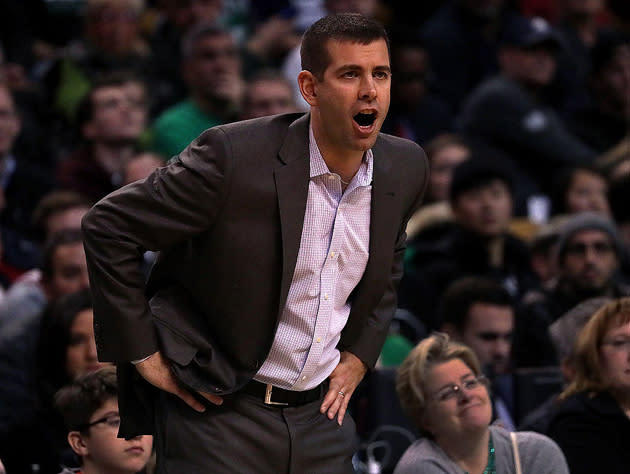 Coach Brad Stevens knew of the threat, but his players did not. (Getty Images)