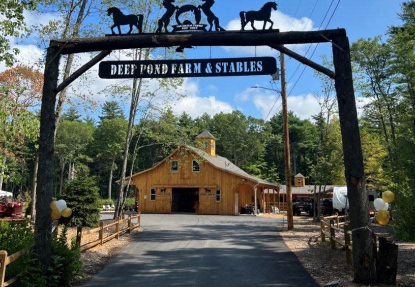 Deep Pond Farm and Stables is located at 123 Dolan Circle in East Taunton.