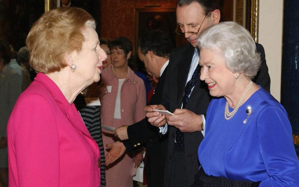 Margaret Thatcher was said to be 'tense' in the late Queen's company - Getty Images