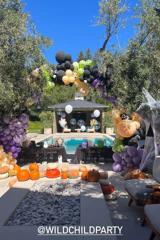 <p>Khloe Kardashian/Instagram</p> Khloé threw a Halloween kids's party for her family on Saturday