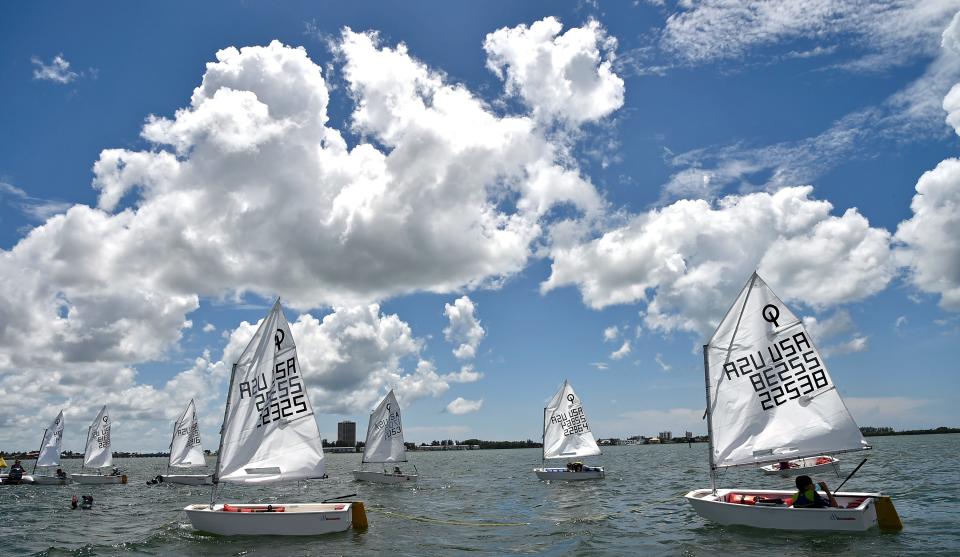 Sarasota Sailing Squadron's annual Labor Day Regatta, pictured here in 2019, will return Sept. 1-3.