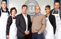 <b>Celebrity Masterchef (Mon, 6.30pm, BBC2)</b><br> One of the unexpected TV highlights of last year was watching the man mountain Phil Vickery put his heart and soul (and sometimes tears) into his fiddly little pastries and delicate sauces. Vying to follow in the footsteps of the triumphant rugby player-chef are Gareth Gates, Laila Rouass, Jamie Theakston and Cheryl Baker, amongst others. There’s been no piddling about with the format this season, and after an ill-advised move to daytime, the series is returned to its rightful pre-dinner time slot – although some of this cooking, as always, might put you off your food. In the first episode, Anne ‘Madge Bishop’ Charleston does some things to a fish that are simply wrong; and from the looks of it, her pesto pasta could be an excellent chemical weapon if the military decides to go down that route.