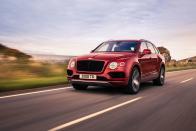 <p>If you want a locomotive's torque, or you're A) Ferdinand Karl Piëch or B) two-time champion <a class="link " href="https://www.roadandtrack.com/motorsports/a15390137/bentley-bentayga-pikes-peak-hillclimb-2018/" rel="nofollow noopener" target="_blank" data-ylk="slk:Rhys Millen trying to beat an old Range Rover's record up Pikes Peak;elm:context_link;itc:0;sec:content-canvas">Rhys Millen trying to beat an old Range Rover's record up Pikes Peak</a>, by all means, choose the regular 12-cylinder Bentayga. It starts at a cool $200,000, but you may want to spend 50 grand more for a well-equipped one, or even a hundred extra if the <a class="link " href="https://www.roadandtrack.com/new-cars/a19377938/bentley-bentayga-mulliner-equestrian/" rel="nofollow noopener" target="_blank" data-ylk="slk:Mulliner trims;elm:context_link;itc:0;sec:content-canvas">Mulliner trims</a> are your jam.</p><p>But for everybody else, the new Bentayga V8 seems to be the Bentley SUV to have, at least for now. It's not only considerably cheaper, but also lighter and louder, and therefore younger at heart despite projecting the same message to all those Cayenne drivers: You drive a Bentley, while they certainly do not. Having said that, the Bentayga's new V8 is a Porsche engine, and like a Cayenne Turbo S, the Bentley offers ten-piston brake calipers and 17-inch carbon ceramic rotors up front.</p><p><em>Continue reading our first drive review of the V8 Bentayga <a href="https://www.roadandtrack.com/new-cars/first-drives/a19607563/bentley-bentayga-v8-first-drive-the-best-getaway-bentley-yet/" rel="nofollow noopener" target="_blank" data-ylk="slk:here;elm:context_link;itc:0;sec:content-canvas" class="link ">here</a>.</em> </p>