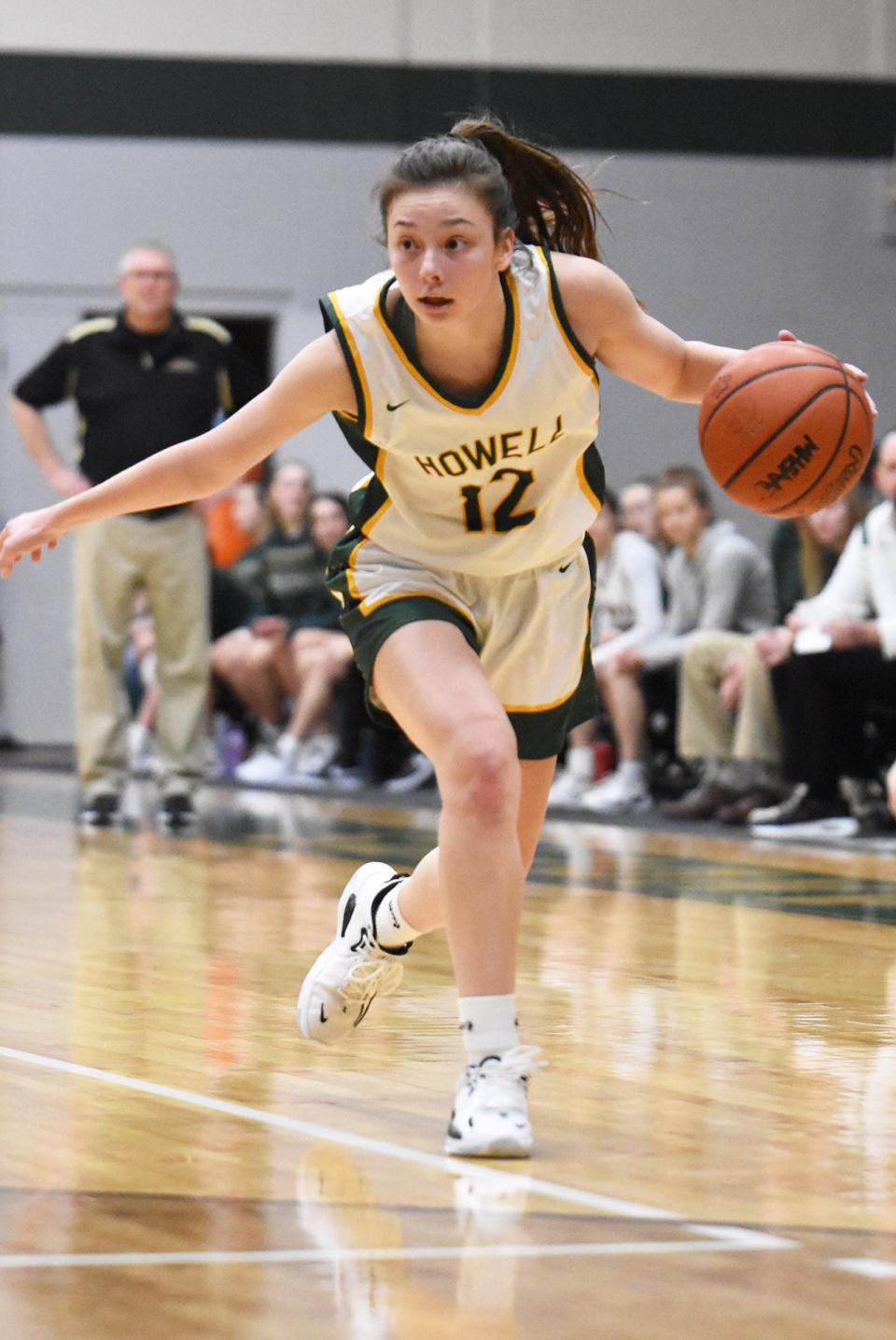 Molly Deurloo had 12 points and 10 rebounds in a 44-27 victory over Hartland Friday, Jan. 27, 2023.