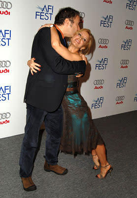 Duncan Tucker and Felicity Huffman at the LA premiere of The Weinstein Company's Transamerica