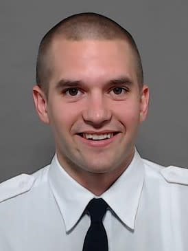 Brian McDaniel, a 26-year-old firefighter with the Dallas Fire-Rescue Department, was killed in New York City on March 11, 2018, when a helicopter crashed into the East River.