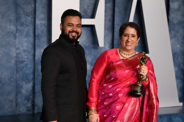 <p> Guneet Monga and guest</p><p><a href="https://www.gettyimages.com/detail/1248122335" rel="nofollow noopener" target="_blank" data-ylk="slk:Doug Peters - PA Images/Getty Images;elm:context_link;itc:0;sec:content-canvas" class="link ">Doug Peters - PA Images/Getty Images</a></p>