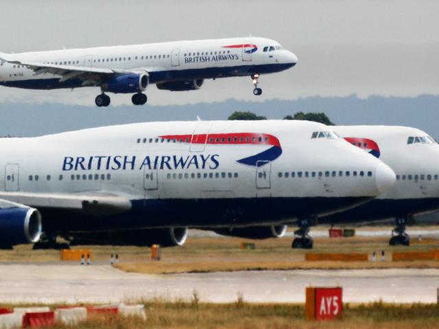 On schedule? British Airways has cancelled 50 short-haul flights on Thursday due to French air-traffic control strikes (Getty)