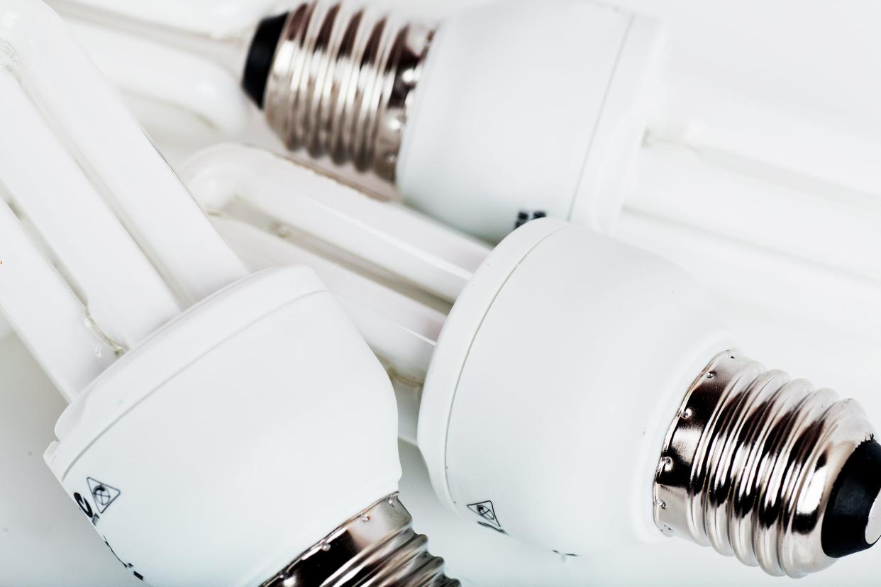 heap of energy efficient light bulbs