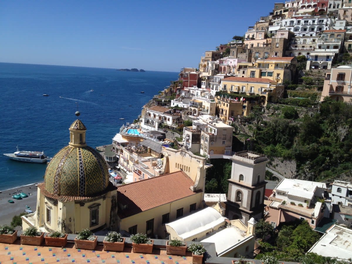 Find dazzling sea views from hotels cut into cliff faces on the Amalfi Coast (Nicky Swallow)