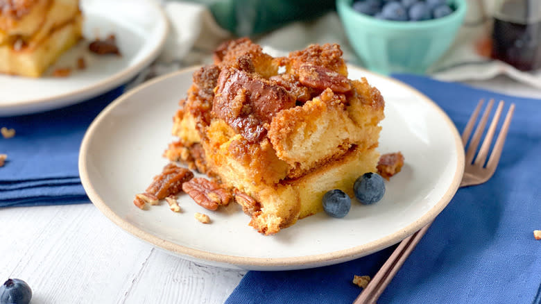 Eggnog French Toast Casserole