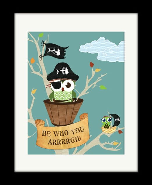 Pirates and owls, oh my!