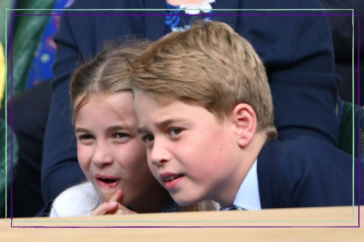  Prince George and Princess Charlotte. 