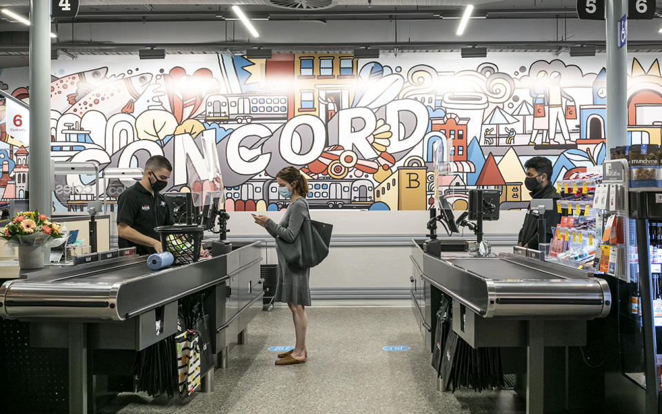 Inside a new Coles Local store in Concord. Source: Coles Group