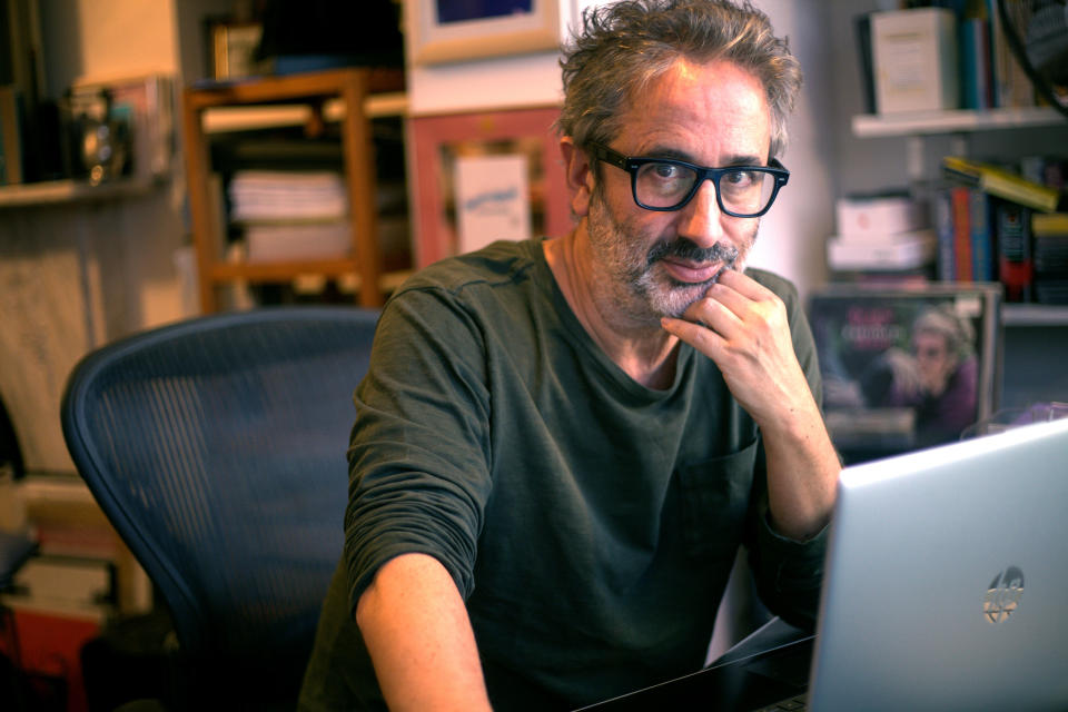 The comedian fronts new BBC documentary 'David Baddiel: Social Media, Anger and Us'. (BBC)