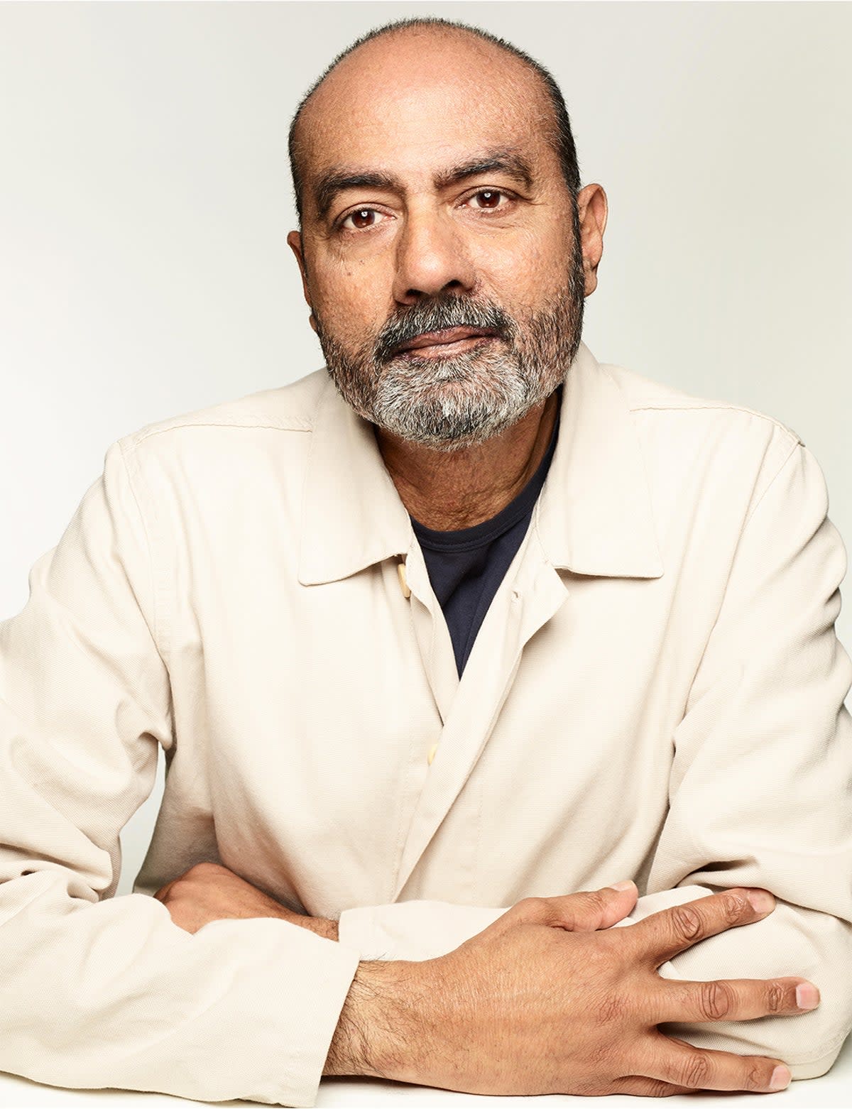 George Alagiah photographed by Rankin to mark the return of Macmillan Coffee Morning (Rankin/Macmillan/PA)